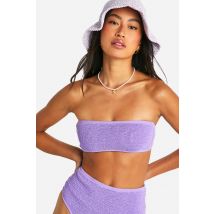 Haut De Maillot De Maillot Bandeau Premium - Lilas - 38, Lilas