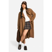 "Petite" - Trench Ceinturé - Marron - 34, Marron