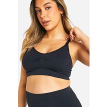 Maternité - Soutien-Gorge D'Allaitement Sans Coutures - Noir - M, Noir