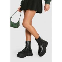 Chaussures De Randonnée À Semelle Épaisse - Noir - 36, Noir