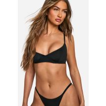 Soutien-Gorge À Armatures Sans Coutures - Noir - 36C, Noir