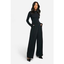 "Petite" - Pantalon Droit - Noir - 34, Noir