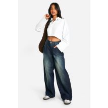 "Petite" - Jean Boyfriend - Foncé - 44, Foncé