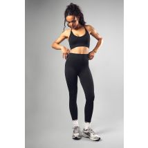 Legging Côtelé Sans Coutures - Noir - M, Noir