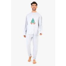 Pyjama À Imprimé Arbre Généalogique - Gris - M, Gris