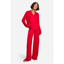 "Tall" - Ensemble De Pyjama À Manches Longues - Rouge - 38, Rouge