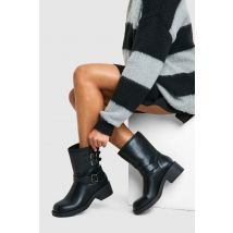 Bottines De Randonnée À Boucles - Noir - 37, Noir