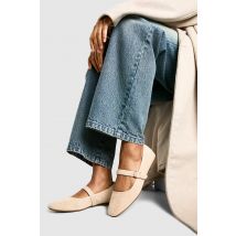 Ballerines En Synthétique - Beige - 36, Beige