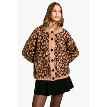 Gilet Léopard - Marron Camel - S/M, Marron Camel