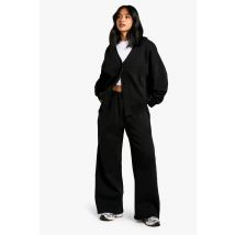 "Petite" - Survêtement Avec Gilet Boutonné - Noir - M, Noir