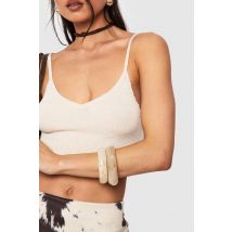 Lot De 2 Bracelets En Résine - Blanc Cassé - M/L, Blanc Cassé