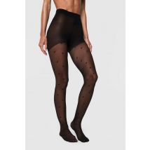 Collant À Motif Cœur - Noir - M/L, Noir
