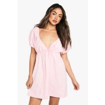Robe Babydoll En Coton - Rose - 36, Rose