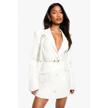Robe Patineuse Habillée - Blanc - 36, Blanc
