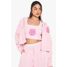 Débardeur En Tissu Éponge - Rose - M, Rose