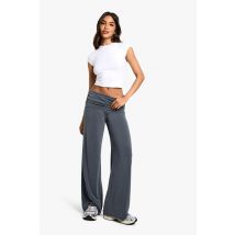 Pantalon Large En Jersey - Gris - 42, Gris
