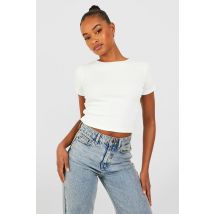 "Tall" - T-Shirt Confort - Blanc Écru - 36, Blanc Écru