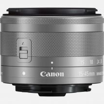 Objectif Canon EF-M 15-45mm f/3.5-6.3 IS STM - Argent