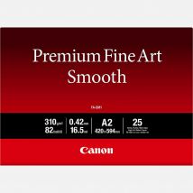 Papier A2 beaux-arts lisse Premium Canon FA-SM1 - 25 feuilles