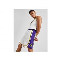 Nike NBA Los Angeles Lakers Swingman Shorts Herren - Herren, White/Amarillo/Field Purple/Purple/Yellow