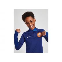 Nike Países Bajos Strike Camiseta de fútbol de entrenamiento de tejido Knit Nike Dri-FIT - Niño/a, Deep Royal Blue/Hyper Royal/White