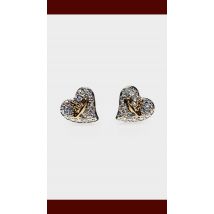 Vivienne Westwood Tiny Diamante Earrings - Colour Silver - Womens, Colour Silver