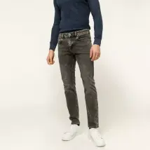 Manor Man - Jeans, Slim Fit für Herren - Grau - L32/W32
