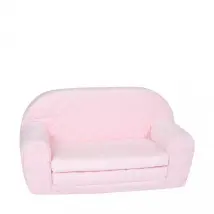 knorr toys - Kindersofa, Cosy heart rose - Rosa - 77X34X42CM