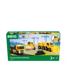 BRIO - Baustellenfahrzeuge - Mehrfarbig