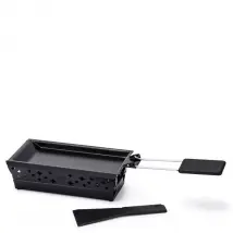 KUHN RIKON - Raclette-Set - Black - 20cm