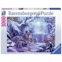 Ravensburger - Puzzle Lupi In Inverno, 1000 Pezzi - Bambini