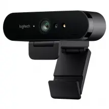 Logitech - Brio 4K - Webcam - Black