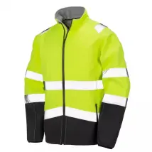 Result - Safeguard Mens Printable Safety Softshell Jacke - Uomo - Giallo Multicoloree - Xl