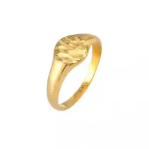 Elli - Ring Siegelring - Gold - 54mm