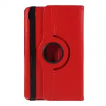 Cover-Discount - MediaPad M6 8.4 - Etui en cuir pivotant à 360° - Rouge - 10