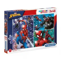 Clementoni - Puzzle Spiderman (3x48)