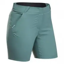 QUECHUA - Wandershorts Bergwandern MH100 Damen grün für Damen - Grün - L