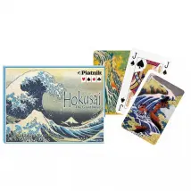 Piatnik - Designkarten Hokusai - Die Welle - Bambini