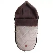 Kaiser - Lammfell Fusssack Toffee sand melange - Kinder