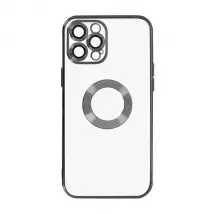 Avizar - Cover Silicone Gel Apple Iphone 12 Pro - Nero