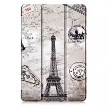 Cover-discount - Mediapad M6 10.8 - Tri-fold Smart Leather Case Paris - Weiss - 10-11"