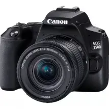 Canon - Canon EOS 250D Kit (18-55 STM) Schwarz