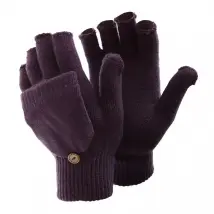 Floso - Handschuhe, fingerlos für Damen - Lila - ONE SIZE