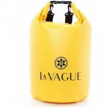 LA VAGUE - ISAR Wasserfester Packsack 40L - Gelb