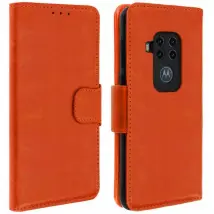 Avizar - Motorola One Zoom Vintage Case Orange - Orange
