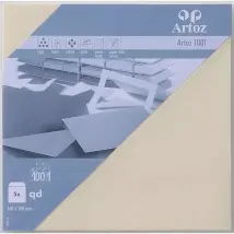 Artoz - ARTOZ Couverts 1001 160x160mm 100g, chamois 5 Stück - Light Beige - ONE SIZE