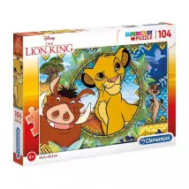 Clementoni - Puzzle König Der Löwen (104teile)