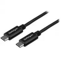 STARTECH.COM - StarTech.com USB-C Kabel - St/St - 0,5m - USB 2.0 - Schwarz