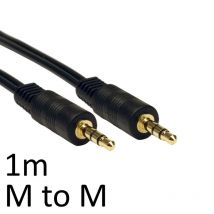 Serv 2TT-01 3.5mm Stereo Male to 3.5mm Stereo Male 1m Cable