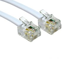 Serv 88BT-103 RJ11 to RJ11 3m White Cable